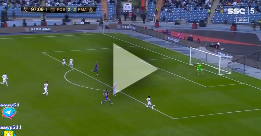 Fede Valverde strzela gola na 3-2 z Barceloną! [VIDEO]